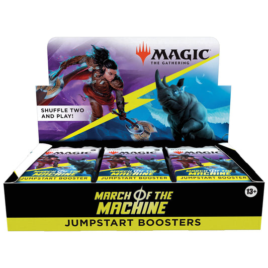 Magic: The Gathering March of the Machine Jumpstart Booster Box | 18 Packs (360 Magic Cards)