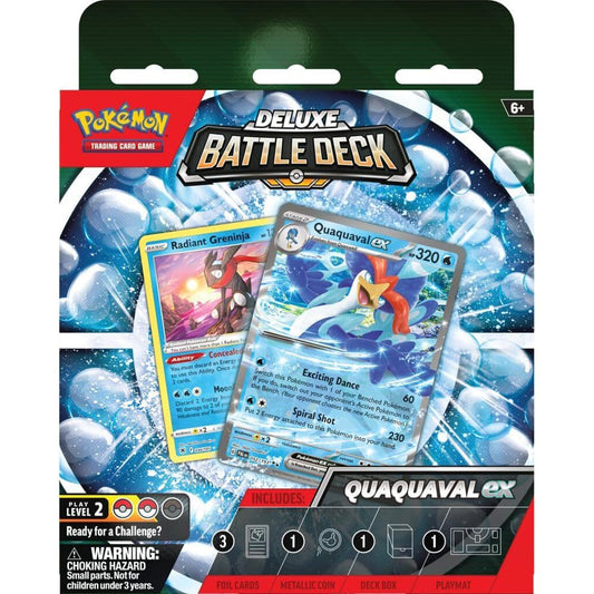 Pokémon TCG: Meowscarada/Quaquaval ex Deluxe Battle Deck