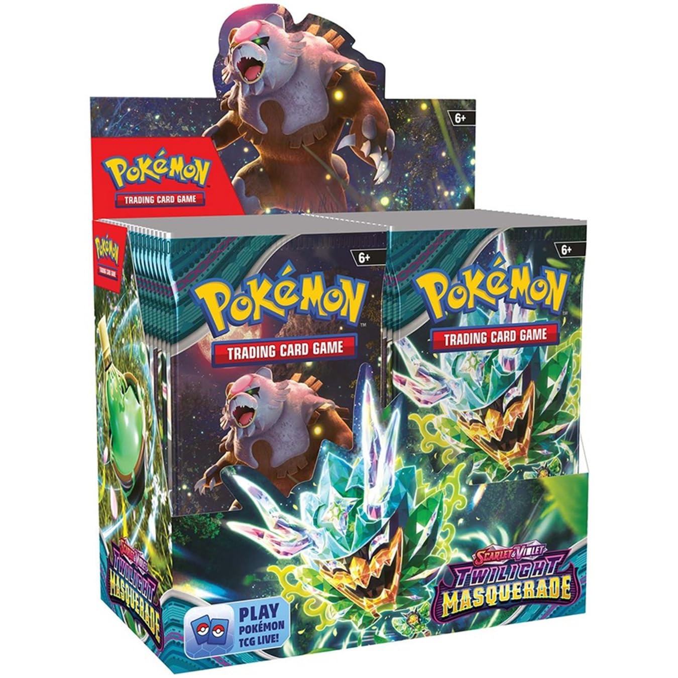 Pokémon TCG: Scarlet & Violet-Twilight Masquerade Booster Display Box