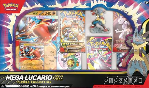 Pokémon TCG: Mega Lucario ex Figure Collection