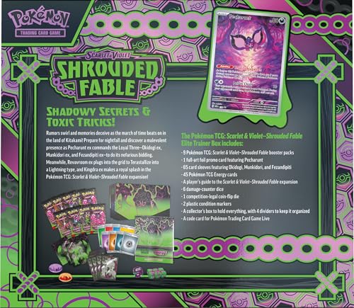 Pokemon TCG: Scarlet and Violet Shrouded Fable Elite Trainer Box