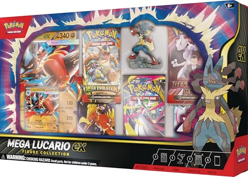 Pokémon TCG: Mega Lucario ex Figure Collection