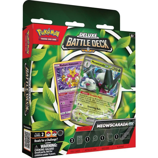 Pokémon TCG: Meowscarada/Quaquaval ex Deluxe Battle Deck