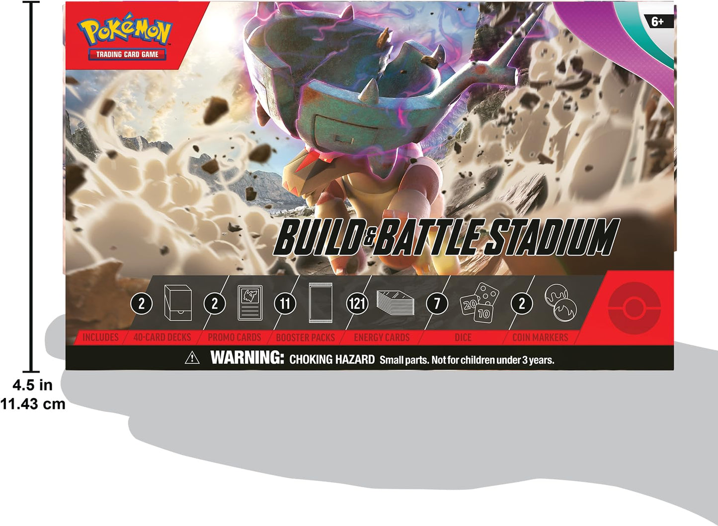 Pokemon TCG: Scarlet & Violet - Paldea Evolved Build & Battle Stadium