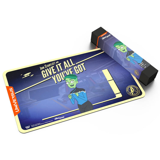 UniVersus: Star Trek: Lower Decks - D’Vana Tendi Playmat - 24 x 14 Neoprene Mat, Tabletop Card Game Accessory, UVS Games, Officially Licensed