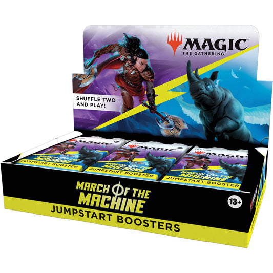 Magic: The Gathering March of the Machine Jumpstart Booster Box | 18 Packs (360 Magic Cards)