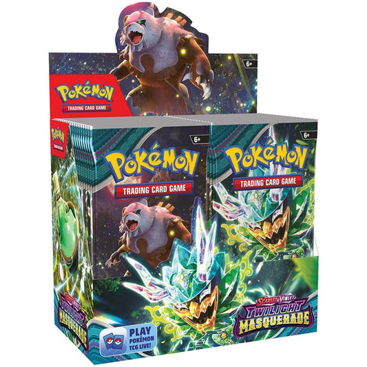 Pokémon TCG: Scarlet & Violet-Twilight Masquerade Booster Display Box