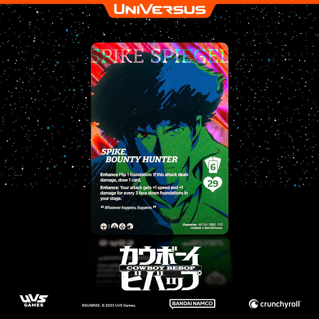 UVS Games UniVersus Cowboy Bebop Challenger Series