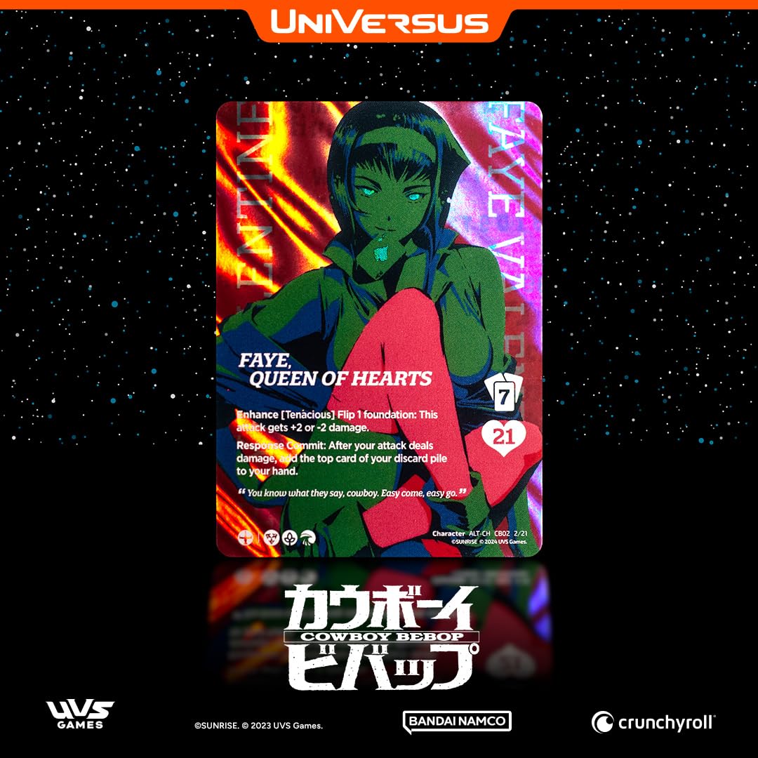 UVS Games UniVersus Cowboy Bebop Challenger Series