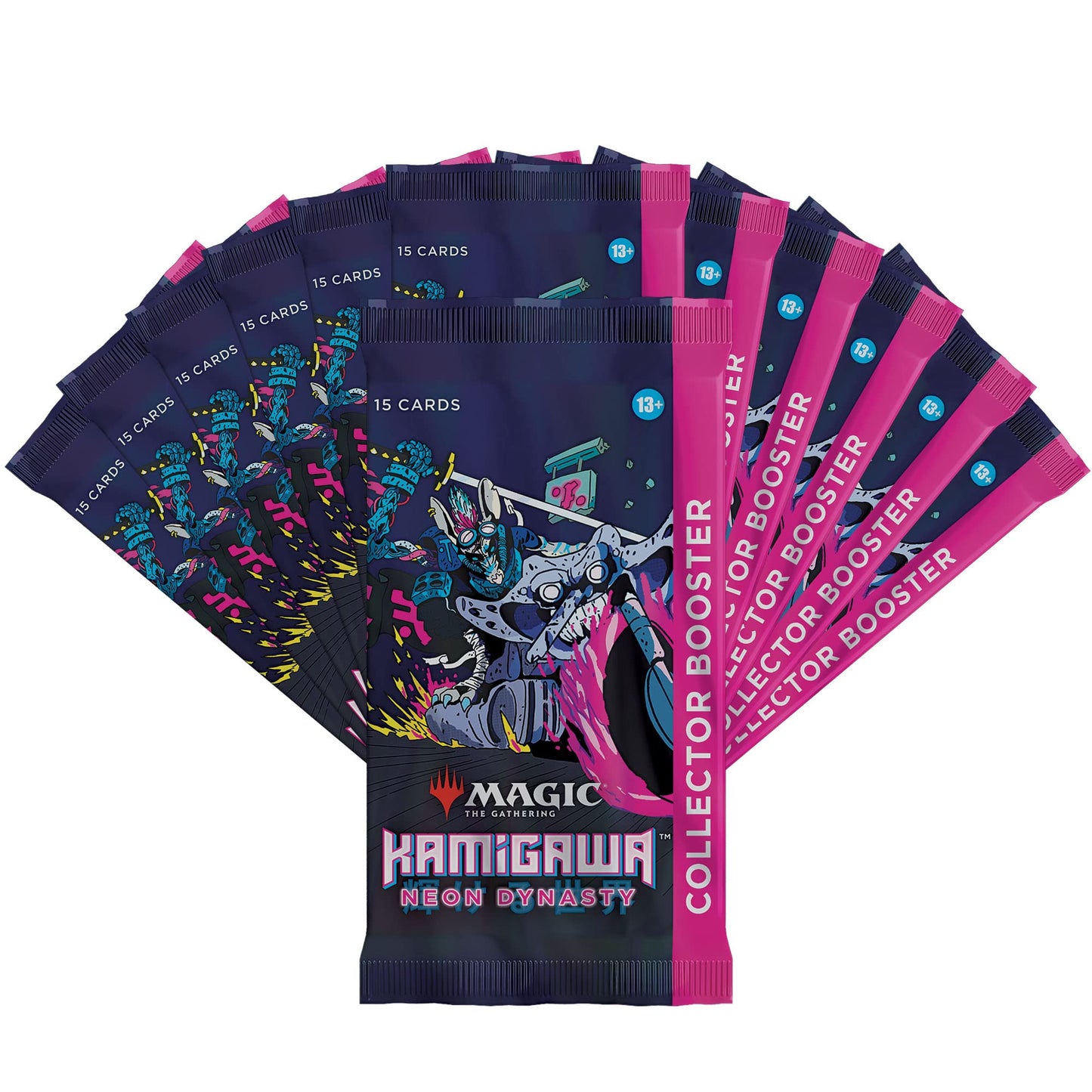 Magic: The Gathering Kamigawa: Neon Dynasty Collector Booster Box | 15 Count (Pack of 12), Total 180 Magic Cards