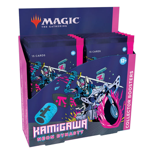 Magic: The Gathering Kamigawa: Neon Dynasty Collector Booster Box | 15 Count (Pack of 12), Total 180 Magic Cards