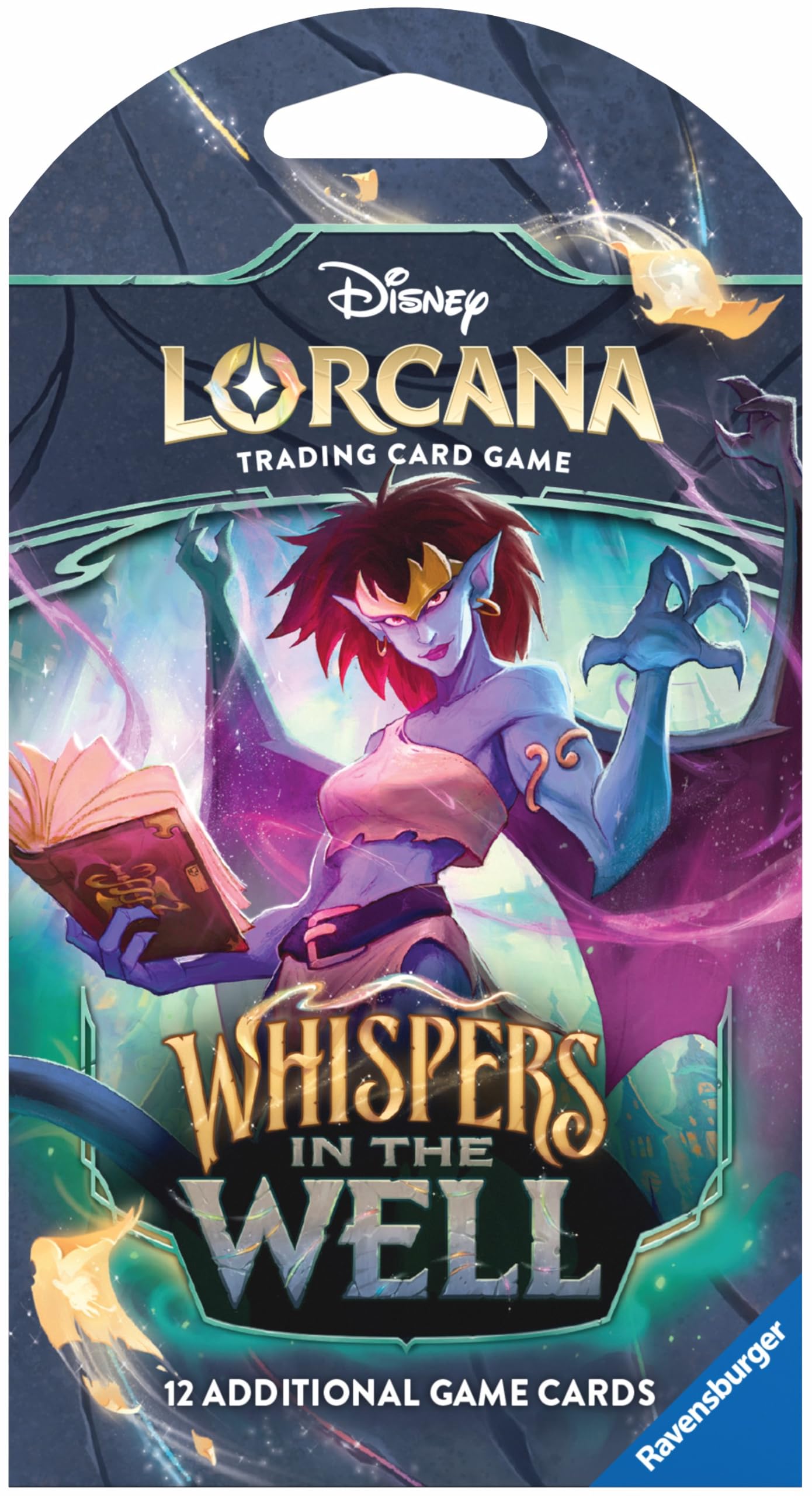 Ravensburger Disney Lorcana TCG: Whispers in The Well Assorted Single Booster Pack (12 Cards) - Collectible Trading Cards - Ideal for Disney Fans & TCG Players - Ages 8+