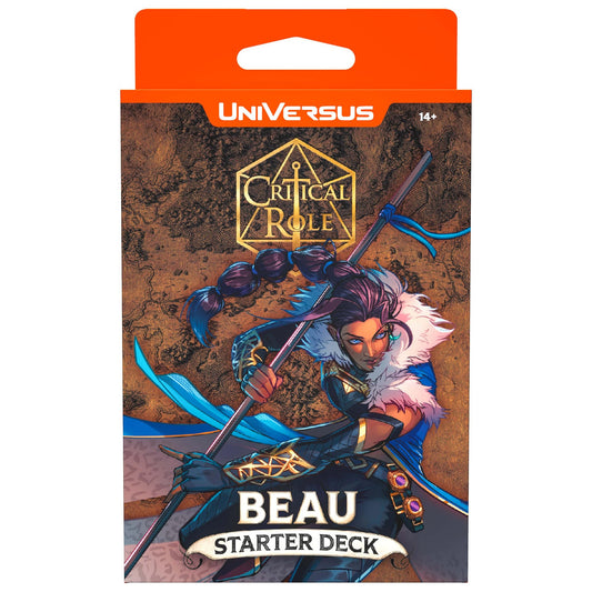 UniVersus: Critical Role: Heroes of Exandria - Beau Starter Deck - Ready to Play Character Deck, Deck-Building Battle Collectible Card Game, Licensed