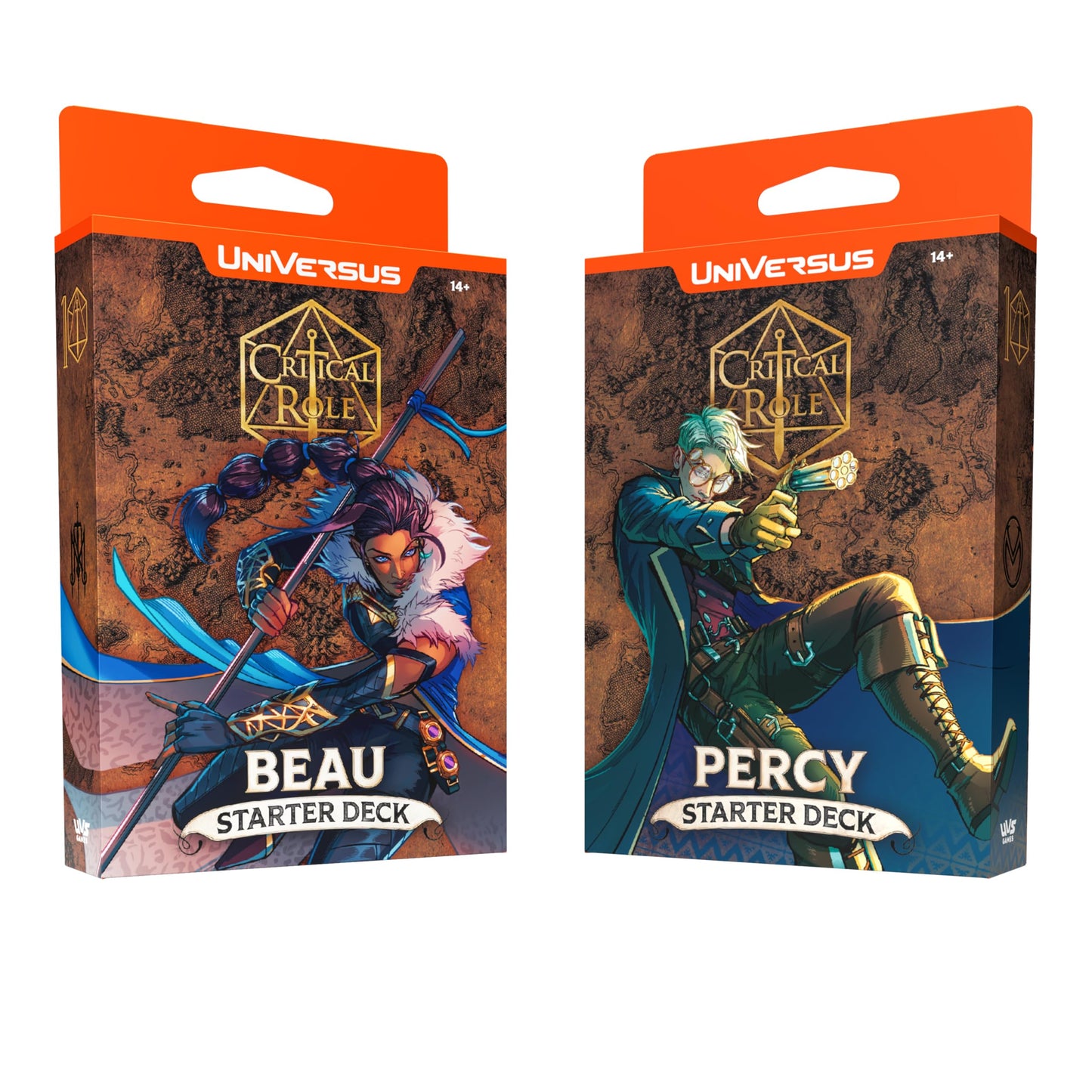 UniVersus: Critical Role: Heroes of Exandria - Beau Starter Deck - Ready to Play Character Deck, Deck-Building Battle Collectible Card Game, Licensed