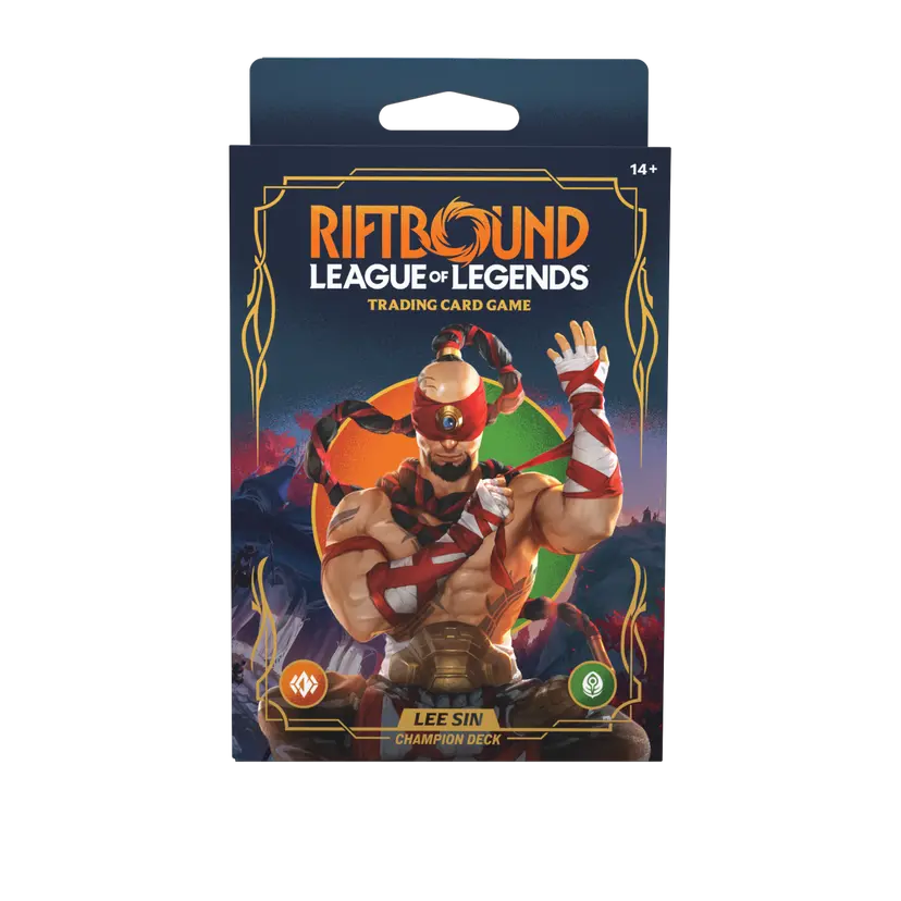 Riftbound: League of Legends TCG Origins Champion Deck: Lee Sin